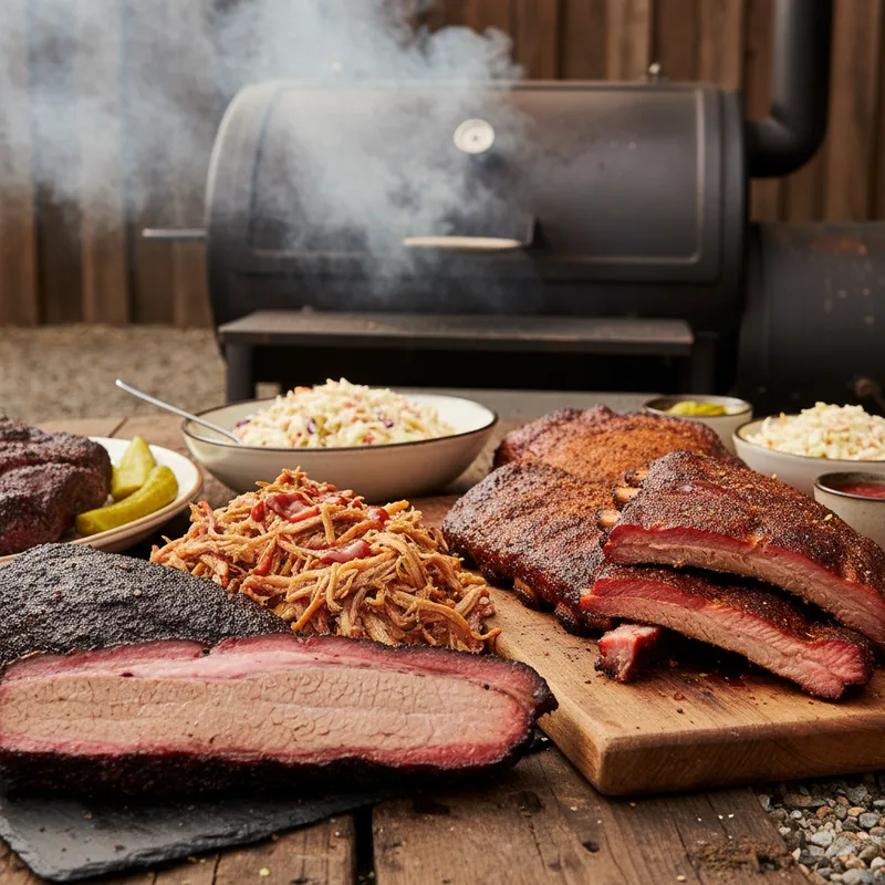 Le barbecue americain : traditions et techniques du low and slow