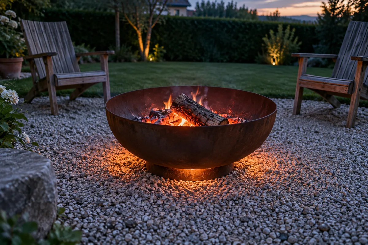 Brasero de jardin : matériaux, sécurité et réglementation