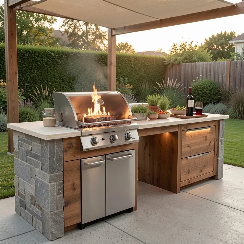 Aménager un coin barbecue dans son jardin : guide complet 2026