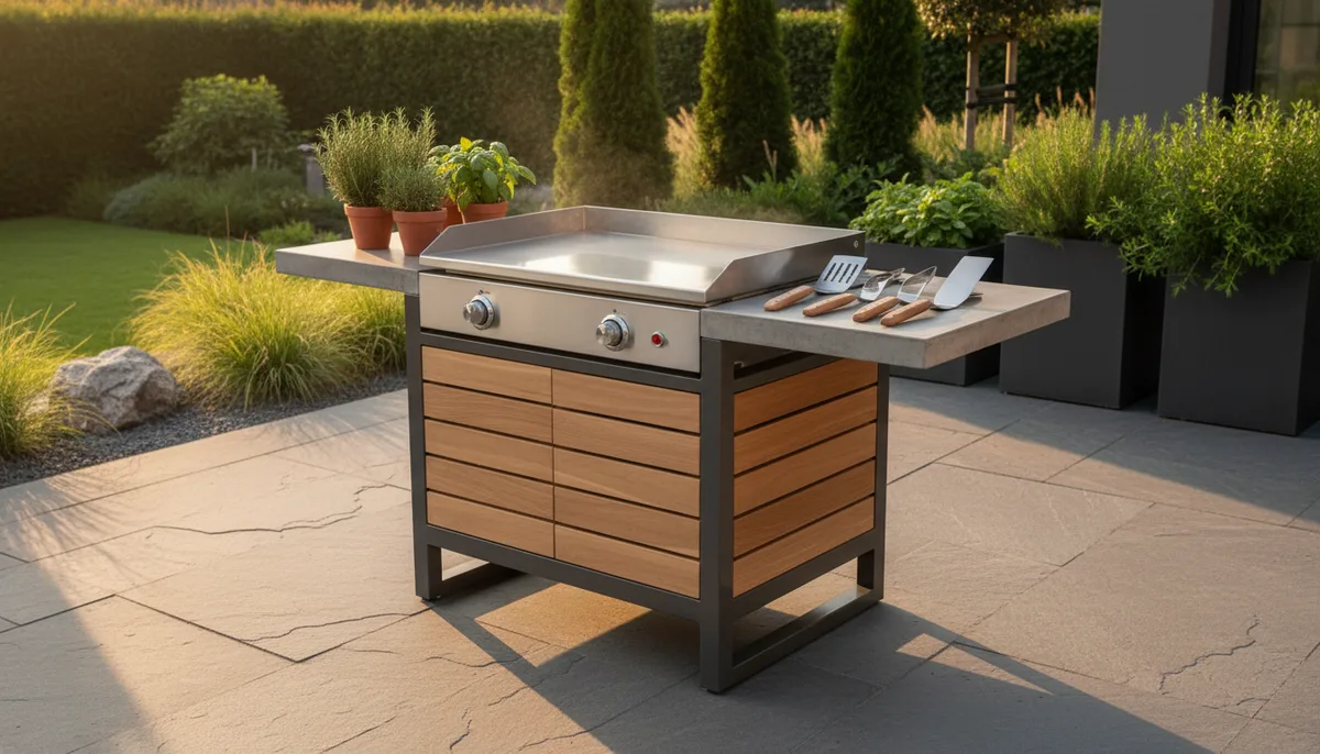 Plancha jardin : choisir et aménager un espace de cuisson extérieur