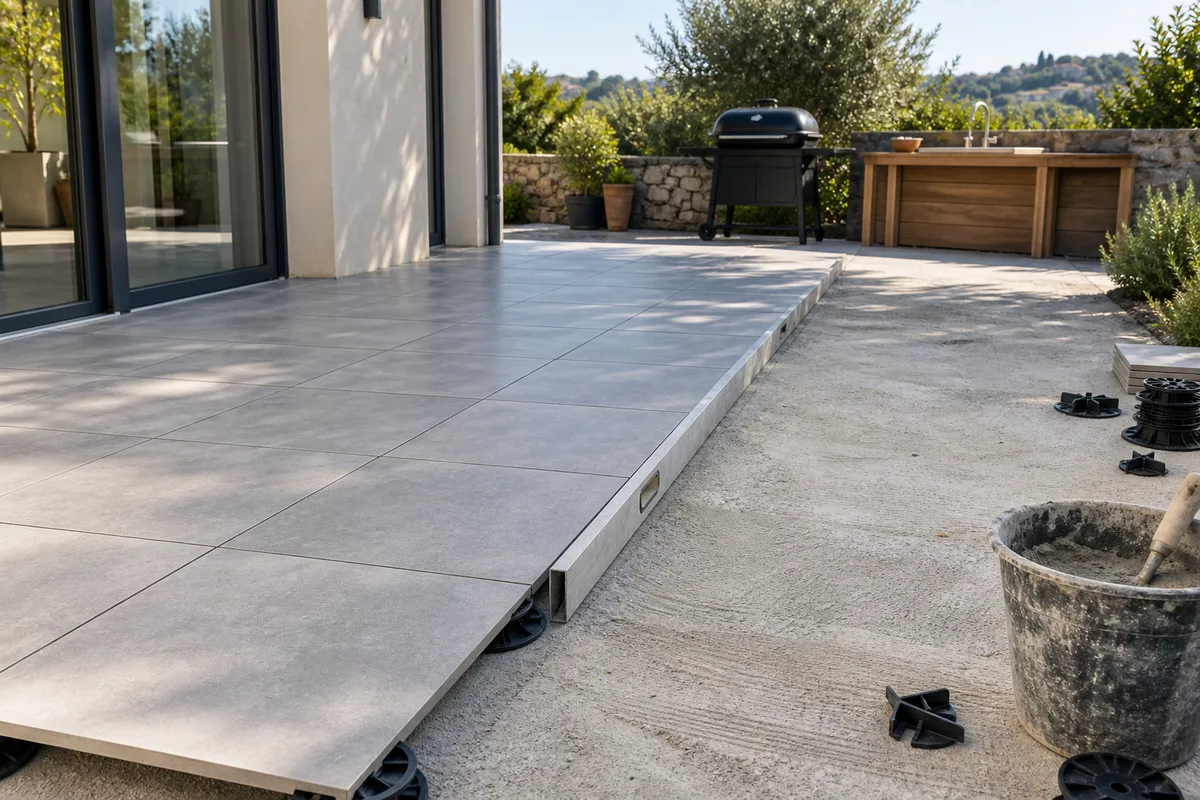 Rénover sa terrasse : diagnostic, support et revêtements